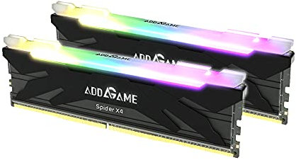 addlink AddGame Spider X4 RGB Kit de mémoire de Jeu DDR4 3600 MHz C18 16 Go (2 x 8 Go)