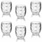Lot de 6 verres Guzzini Venice Bicchiere - 340 ml - Résistant aux chutes, aux chocs et aux chocs - Pour boire du jus, de l'eau et des boissons