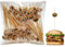 vepoty 100 Piezas De Hamburguesas Guarnición De Bamboo Palo Desechable Fruta Bocadillos Bocadillos Buffet Bambú Elección De Alimentos Decoración del Sándwich