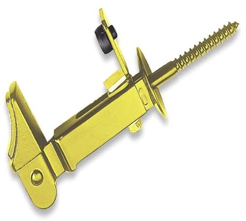 Fermascuro regolabile in acciaio da avvitare + tassello tropicalizzato