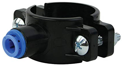 APEC Water SADDLE-DRAIN-3-8 Drain Saddle Valve 3/8 for Under-sink Reverse Osmosis System