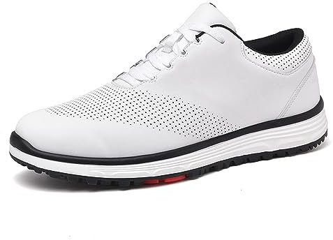 Ybberik Zapatos de Golf Sin Clavos Transpirables Al Aire Libre para Hombres para Hombres y Mujeres