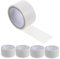 GLEAVI 5 Rolls Self-adhesive Windproof Window Seal Tape 5cm x 10m, Waterproof Weather Stripping Door and Bathroom Gap Insulation for Winter Draft Prevention