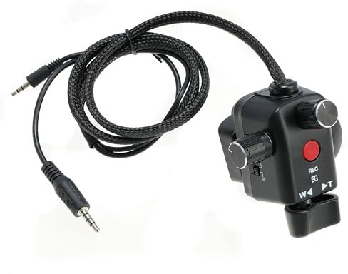 Fotga Telecomando per videocamera IRIS/Focus/Zoom/Video REC Start/Stop Control per Panasonic HC-X1 HC-PV100 AG-AC30 AG-UX90mc UX180 HC-X1000 AG-AC90 AU-EVA1 AC90MC DVC33 DVC63 DVC15 15 Fotocamera 80B