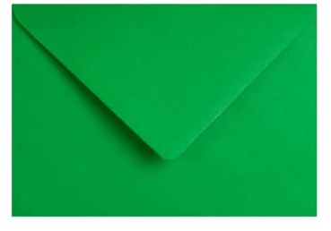 arkCRAFT 25 x C6 Premium Envelopes 100gsm 114mm x 162mm (Kelly Green)