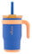 REDUCE Coldee Kids Trinkbecher mit Deckel und Strohhalm, isolierter Reisebecher, auslaufsicher, schweißfester Edelstahl, BPA-frei, inklusive Griff, wiederverwendbarem Silikon-Trinkhalm,