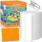 ZPQAODI Juego de reparación de piscina, 10 x 200 cm, autoadhesivo, resistente al agua, cinta de sellado transparente para cama de agua, piscina, bote inflable, colchón de aire