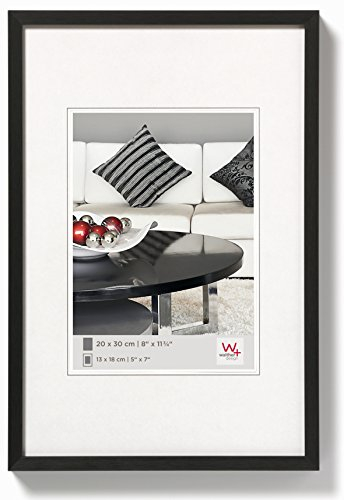 walther design Bilderrahmen, Schwarz, 15 x 20 cm