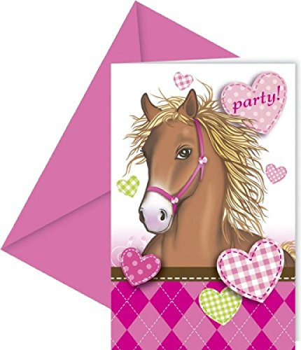 Procos Horses Einladungskarten Pferd