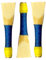 DUDELSACK Chanter Blätter 3 PCS Blau