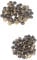 WedDecor Bronze 100 Sets of 10mm Double Cap Rivets – Tubular Metal Studs for Leather Crafting, DIY Projects, Sewing & Clothing Repair, 10mm x 9mm Rivets for Crafts & Repair