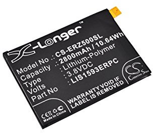 CS-ERZ500SL Akku 2800mAh Kompatibel mit [Sony] für E6603, für E6633, für E6653, für E6683, für SO-01H, für SOV32, für Xperia Z5, für Xperia Z5 Dual, für [Sony Ericsson] für E6603, für E663