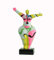 Meubletmoi Damen Skulptur Multicolor Style Art Surrealismus 34 cm hoch – Dekorative Statue Modernes Design – Lady Sun Pop
