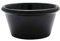 6oz Black Smooth Ramekin Melamine Sauce Pots Pack of 12