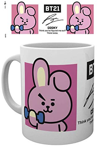 GB Eye Limited MG3603 Tasse BT21, keramik, 284 milliliters, Mehrfarbig
