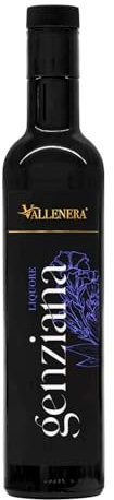 Vallenera Liquore Genziana * Genziana Liquore Radici * Amaro Genziana Digestivo Naturale * Migliore Genziana * Amaro alla Genziana 0,5 L.