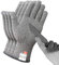 DEYAN Cut Resistant Gloves, Level 5 Protection Safety Cutting Gloves, Kitchen Cuts Gloves for Chef Oyster Shucking, Mandolin Slicing, Meat Cutting and Wood Carving(Small-2 Pairs)