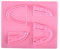 Zahnarztnaht-Set und Implantate auf weichen Zahnfleischzähnen rosa, Periodontitis, Nahtmodell, Zahn- und Zahnfleischnaht, für Praxis und Training, Oral Training Modell