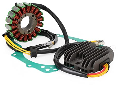 Bruce & Shark Lichtmaschine Stator, Regler und Dichtung für Suzuki GSX GS 450 E S L 1980-1988