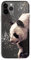 SmartGiftShop Asian Wildlife Animals Case Splatter Art CLEAR Phone Cover Case Exclusive Artwork for iPhone SE - Panda