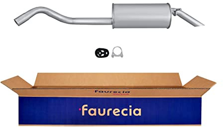 HELLA 8LD 366 029-751 Endschalldämpfer - Easy2Fit® Kit - hinten - einteilig - Set mit Anbauteilen - für u.a. FORD ESCORT VI Turnier