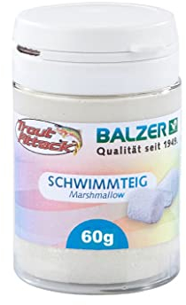 Balzer Trout Attack Forellenteig Marshmallow Weiss