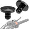 KEMIMOTO Universal M8 Motorrad Spiegel Blindstopfen Schrauben, CNC Aluminium, Motorrad Abdeckkappen für M8 Spiegelgewinde, Gewinde Verkleidungsschrauben, 2 Stücke