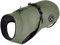 HUNTER Hundemantel Uppsala, Farbe: Khaki, 2in1 Design mit herausknüpfbarem Innenfutter, wasserabweisend, reflektierende Paspeln, geschlossene Bauchseite, optimaler Sitz, Größe: 55