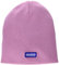HUGO Herren Blue Patch Knit Beanie-Mütze, Malvenfarben, dunkel, Einheitsgröße