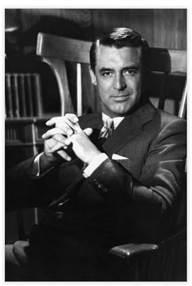 Jdekaec Leinwand-Poster, Motiv: Schauspieler Cary Grant 4, Wandkunst, Dekordruck, Bild Gemälde für Wohnzimmer, Schlafzimmer, Dekoration, ungerahmt, 30 x 45 cm