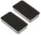 ZAWELIYO 2 Pièces Mini Réchaud à Alcool, 6x3.4x1cm Réchaud de Camping Coupe Vent, Réchaud Portable pour Pique-Nique, Barbecue, Camping, Randonnée, Acier Inoxydable, Coton Ignifuge(Argent)