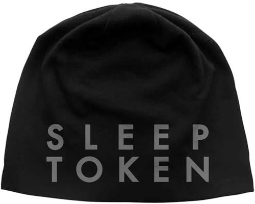 Rock Off officially licensed products Sleep Token Band Logo Jersey Mütze Beanie One Size