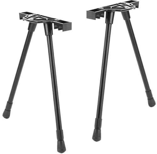 usefulbeauty Tischbeine, Stahl Camping Tischbeine Möbelbeine Heavy Duty | Klappbare Esstischbeine aus Metall für Computertische, Klapptische