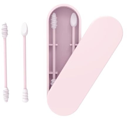 Bâton De Nettoyage D'oreille, Cotons-tiges Réutilisables,Cotons-tiges Fins,tampons De Sécurité Sans BPA,Cotons-tiges Fins,respectueux De L'environnement, Lavables Tampons Pour Hommes Et Femmes
