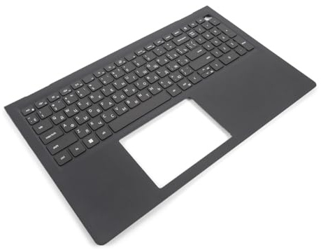 Dell Vostro 15-3510/3250/3530-Series Palmrest & RUSSIAN Keyboard - 0TPXKP (T9K7M) - Black (Renewed)