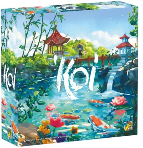 daVinci Editrice | Koi | Board Game | Ages 8+ | 1-4 Players | 45+ Minutes Playing Time