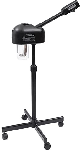 Gesichtsdampfer mit Ozon-Funktion, 600ml Tank & PTC-Heizung – Gesichtssauna für Tiefenreinigung und Feuchtigkeit, 30min Timer, Face Steamer Ideal zur Porenreinigung und Hautstraffung