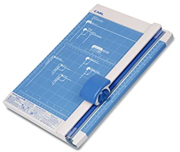 Carl Brands Tondeuse rotative Professionnelle Bleu/Ivoire 30,5 cm