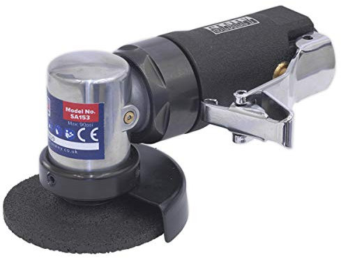 Sealey Sa153 Air Mini Angle Grinder 58Mm