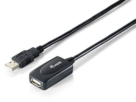 Equip 133311 - Cable alargador USB 2.0, 15 m