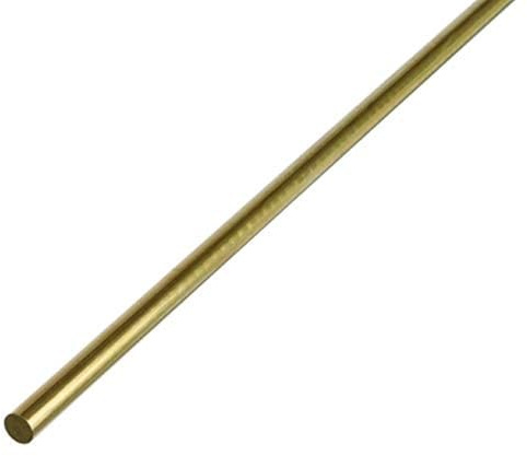 Alberts 471149 Rundstange | Messing | 1000 x 10 mm