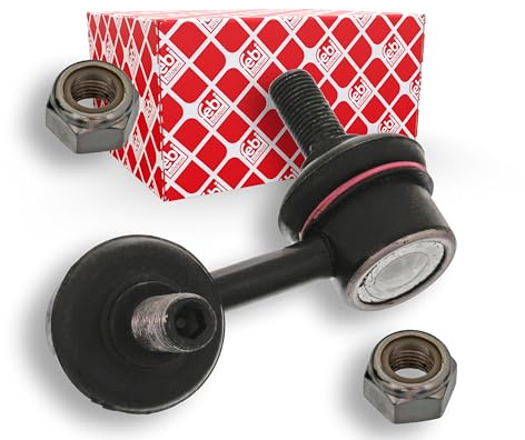 febi bilstein 41667 Verbindungsstange mit Sicherungsmuttern, 1 Stück | Kompatibel mit: HYUNDAI TERRACAN