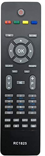 ALLIMITY Télécommande RC1825 RC-1825 Remplacer pour modèle spécifique pour Alba Celcus Digihome Hitachi JMB Louxor