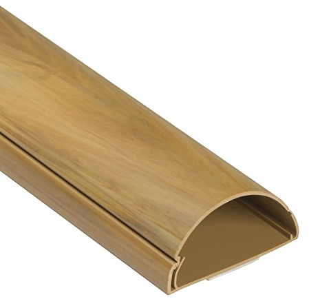 D-Line 1D5025O Trunking Maxi-Kabelkanal, Eichenoptik, 12er Packung