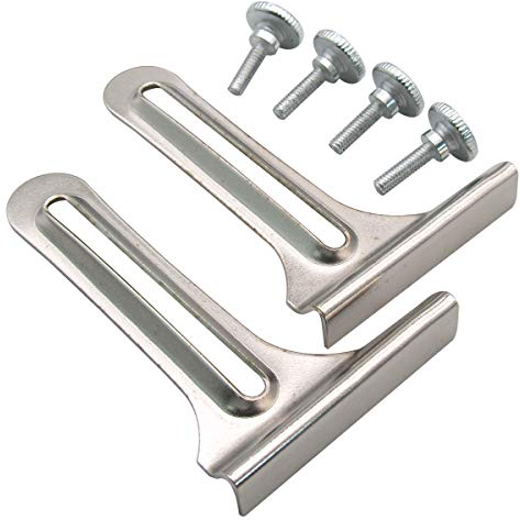 KUNPENG - Kit per macchina da cucire industriale L Gauge/Cucitura Guida bordo con viti (2 set) # G1S