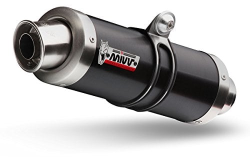 Mivv Y.047.LXB YAMAHA MT-125 2015 > KOMPLETTANLAGEN 1X1 GP STEEL BLACK