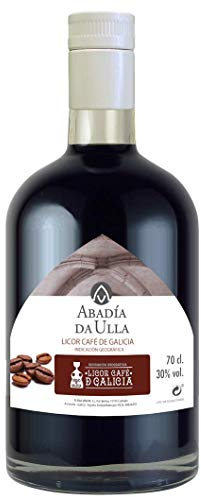Licor Café de Orujo Gallego con Denominación de Origen. Aguardiente de Galicia ABADÍA DA ULLA 70cl
