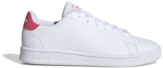 adidas Advantage, Zapatillas Mujer, Cloud White Real Pink Cloud White, 38 2/3 EU