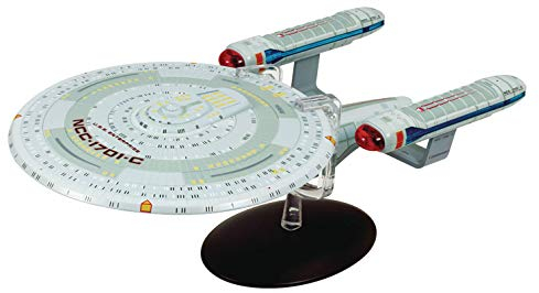 Enterprise Star Trek U.s.s. Raumschiff NCC 1701-C 14 cm DieCast Modell Space Ship EAGLEMOSS