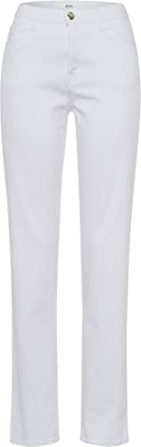 BRAX Damen Style Carola Blue Planet Nachhaltige Five-Pocket Jeans White 36W / 30L